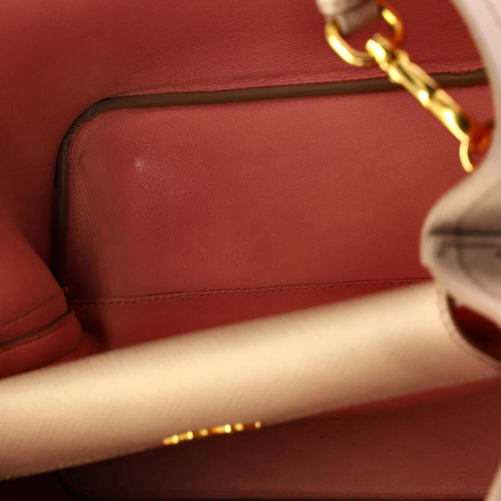 Prada Cuir Double Tote Saffiano Leather #254150P15B - Picture 5 of 6